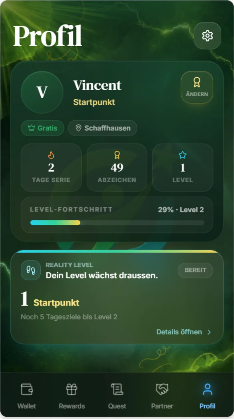 Dein Fortschritt